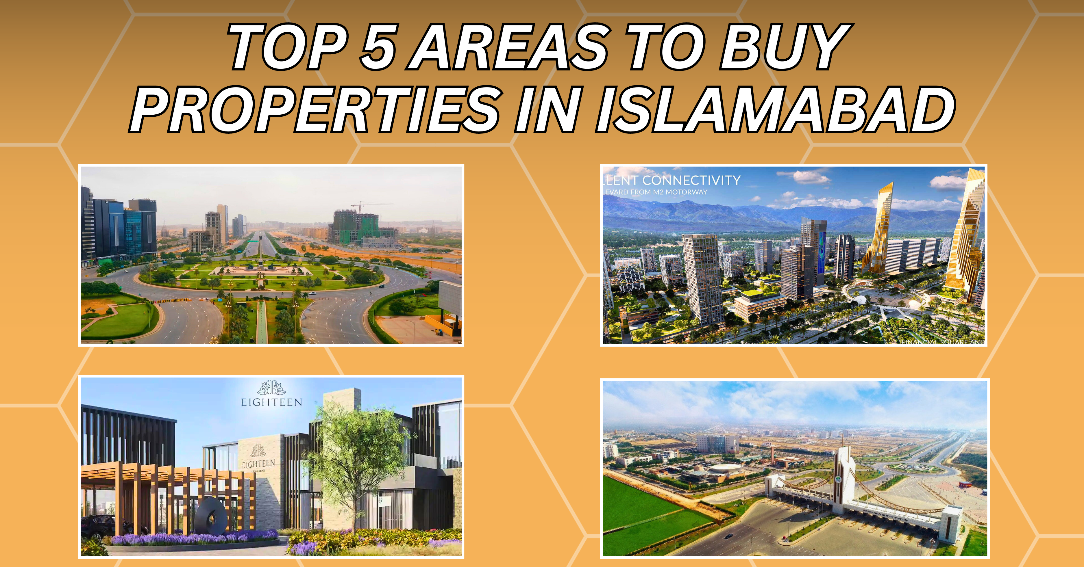 Top 5 Areas to Buy Properties in Islamabad